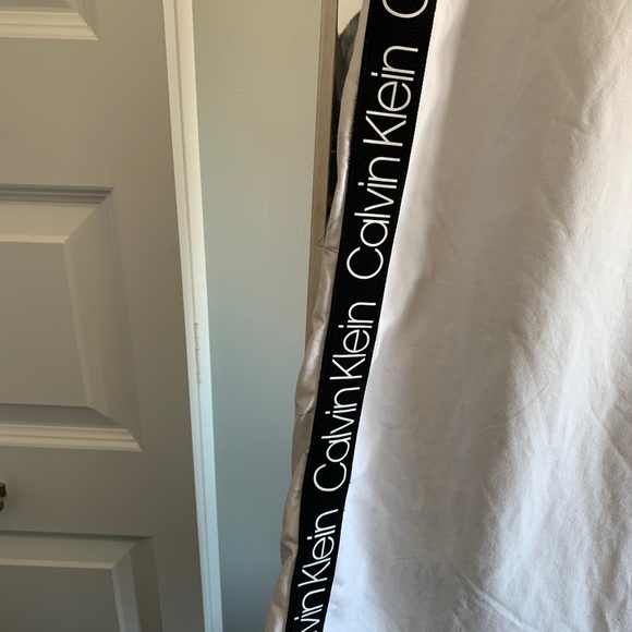 White Calvin Klein T-shirt Dress - Picture 1 of 5